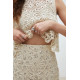 SUNCOO JUPE FANNY SKIRT S26C05251 06-BEIGE