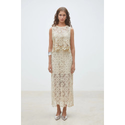 SUNCOO BLOUSE LOIS S26C07249 06-BEIGE