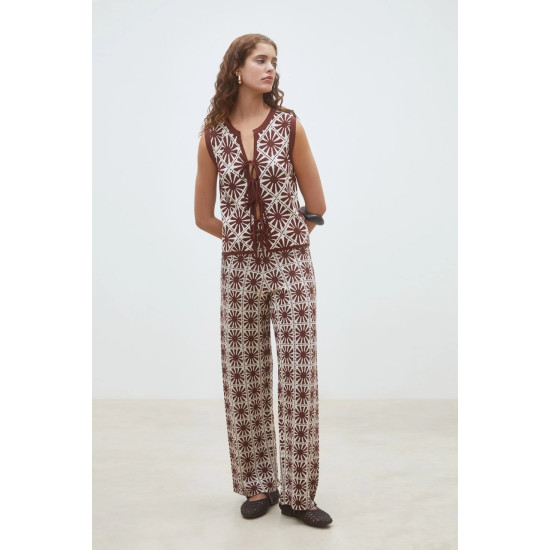 SUNCOO PANTALON JASPER S26M04043 60-CHOCO