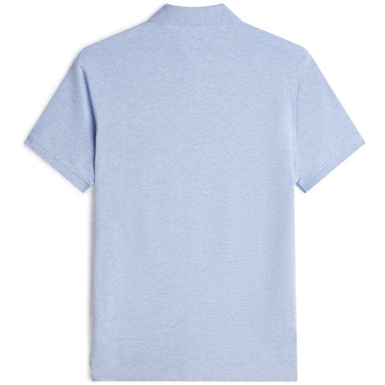 TOMMY HILFIGER 1985 REGULAR POLO MW0MW17770 DP5-VESSEL BLUE HEATHER 