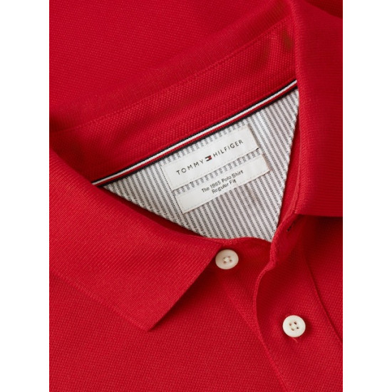 TOMMY HILFIGER 1985 REGULAR POLO SHIRT MW0MW17770 XLD-MEDIUM RED 