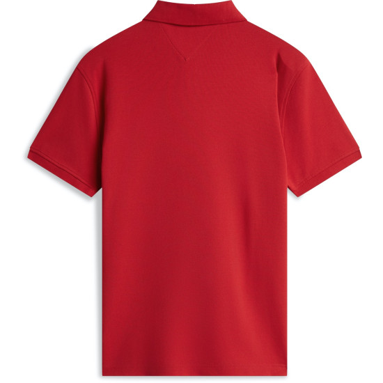 TOMMY HILFIGER 1985 REGULAR POLO SHIRT MW0MW17770 XLD-MEDIUM RED 
