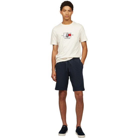TOMMY HILFIGER ESSENTIAL TERRY SWEATSHORT MW0MW37240 DW5-DESERT SKY 