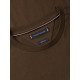 TOMMY HILFIGER ESS SEASONAL REG FIT SOLID TEE MW0MW39995 GV0-LEGACY BROWN 