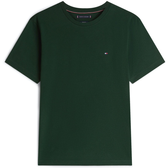 TOMMY HILFIGER ESS SEASONAL REG FIT SOLID TEE MW0MW39995 MBN-NOCTURNAL GREEN 