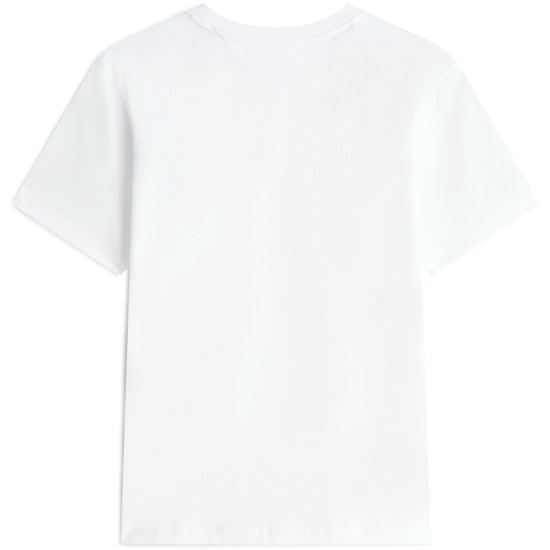 TOMMY HILFIGER BRAND LOVE STRIPE TEE MW0MW42368 YBR-WHITE 