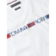 TOMMY HILFIGER BRAND LOVE STRIPE TEE MW0MW42368 YBR-WHITE 