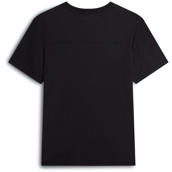 TOMMY HILFIGER MIX MEDIA INTERLOCK TEE MW0MW42380 BDS-BLACK 