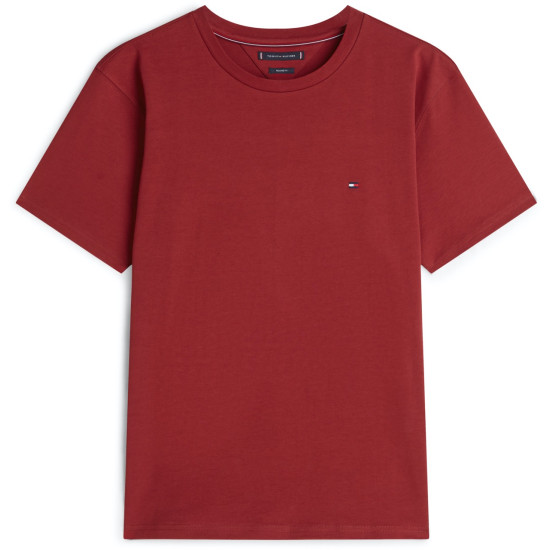 TOMMY HILFIGER FLAG TEE MW0MW42382 XIT-REGGATA RED  