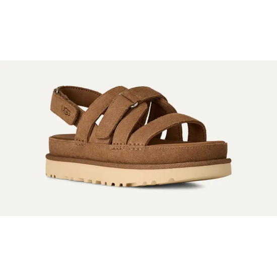 UGG GOLDENSTAR GLEAM SANDAL 1175122 CHESTNUT 