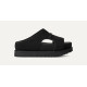 UGG GOLDENSTAR HI CUTOUT SLIDE SANDAL 1175132 BLACK