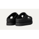 UGG GOLDENSTAR HI CUTOUT SLIDE SANDAL 1175132 BLACK