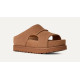 UGG GOLDENSTAR HI CUTOUT SLIDE SANDAL 1175132 CHESTNUT