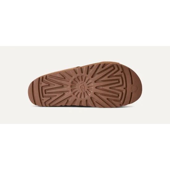 UGG GOLDENSTAR HI CUTOUT SLIDE SANDAL 1175132 CHESTNUT