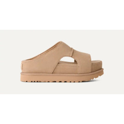 UGG GOLDENSTAR HI CUTOUT SLIDE SANDAL 1175132 SAND