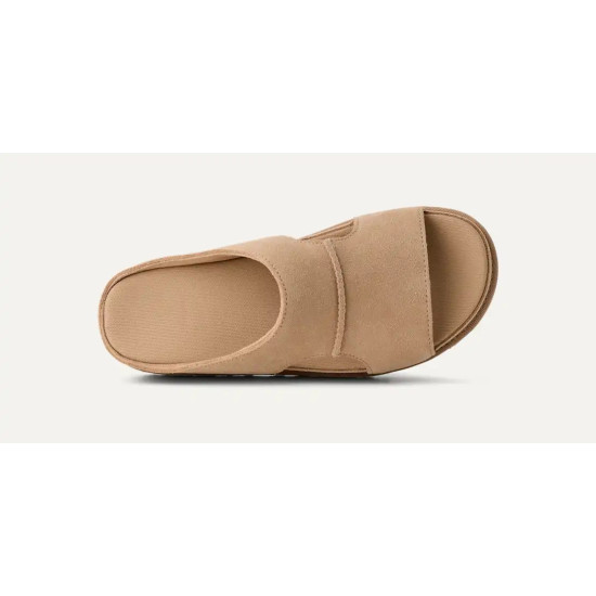 UGG GOLDENSTAR HI CUTOUT SLIDE SANDAL 1175132 SAND